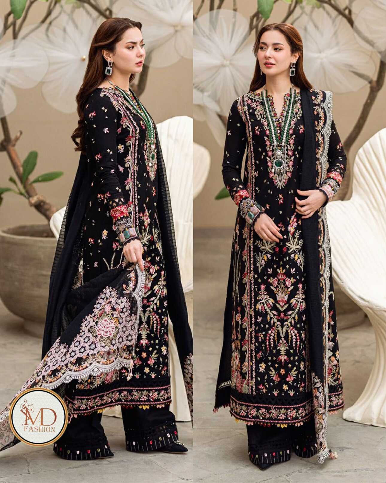 QALAMKAR HANNAH SAHIL LUXURY UNSTITCHED