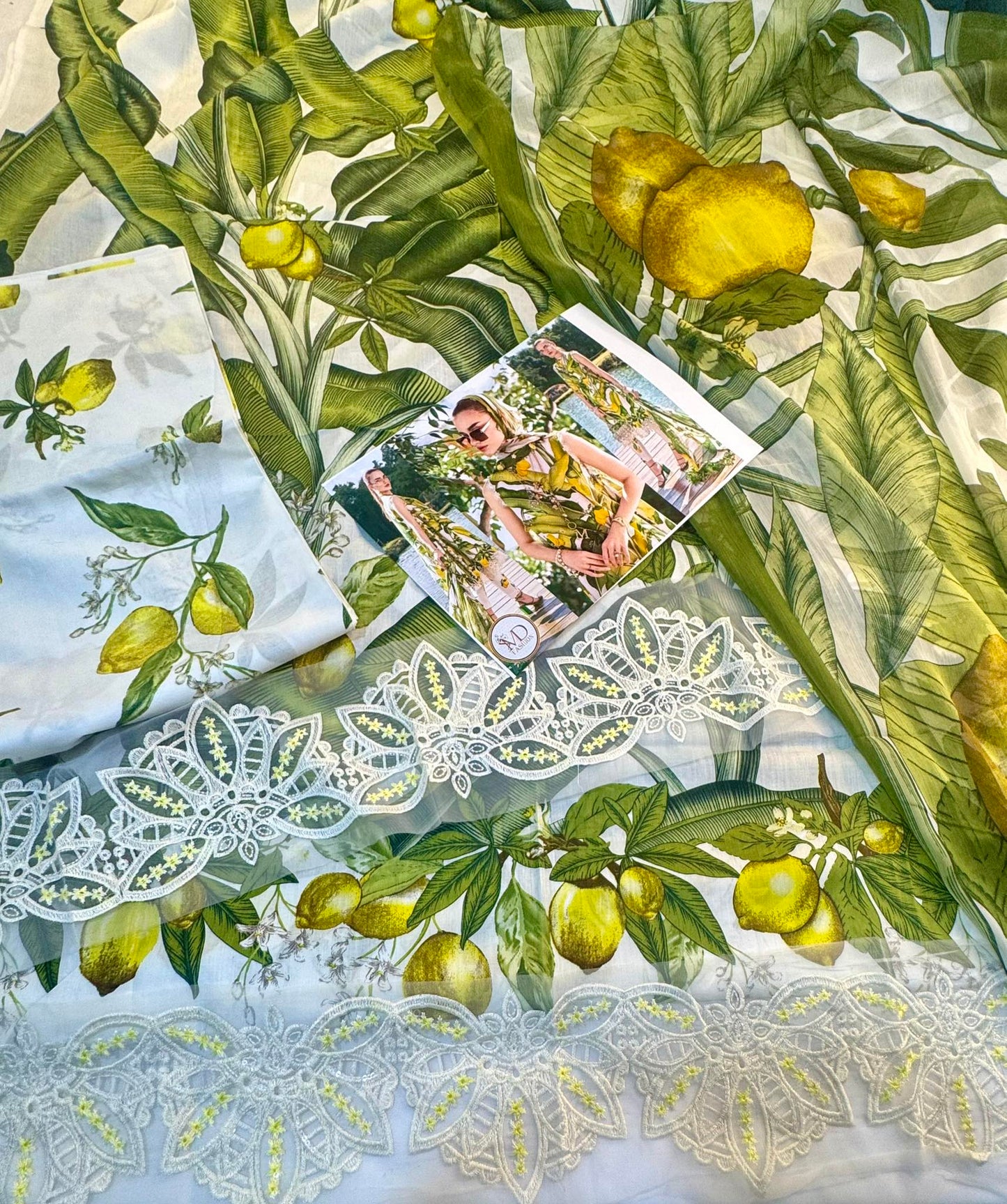 Maria b Lemon Green 3a mprint