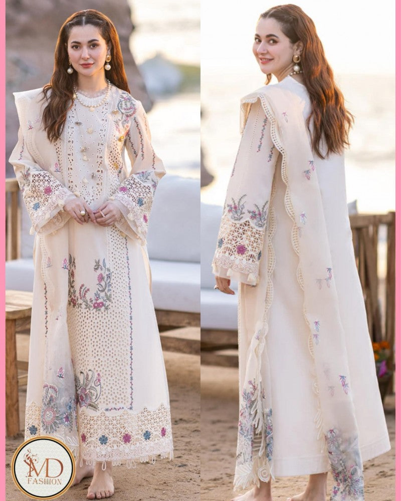 Qalamkar SELIN Sahil Kinare Luxury Lawn