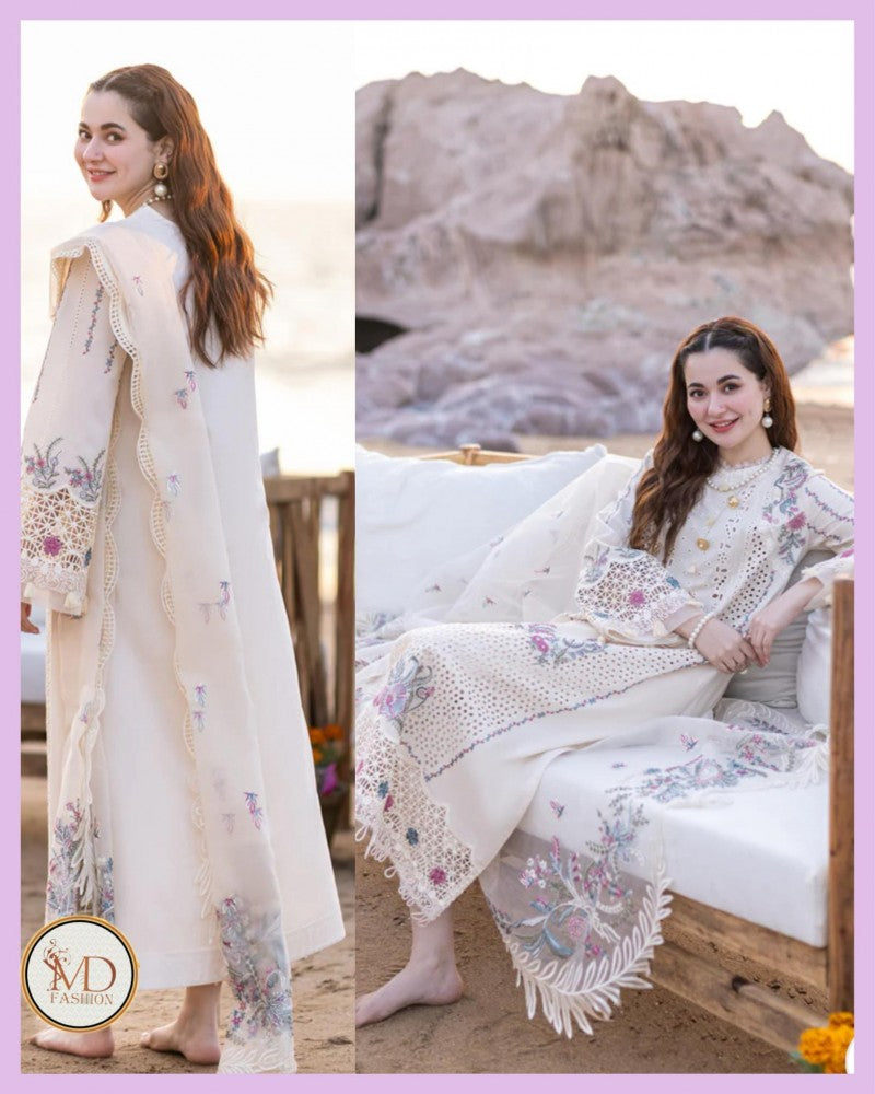 Qalamkar SELIN Sahil Kinare Luxury Lawn