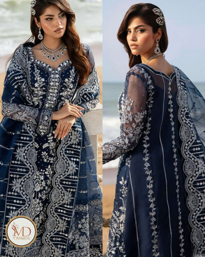 Gulaal Izar gorgeous net handmade dress