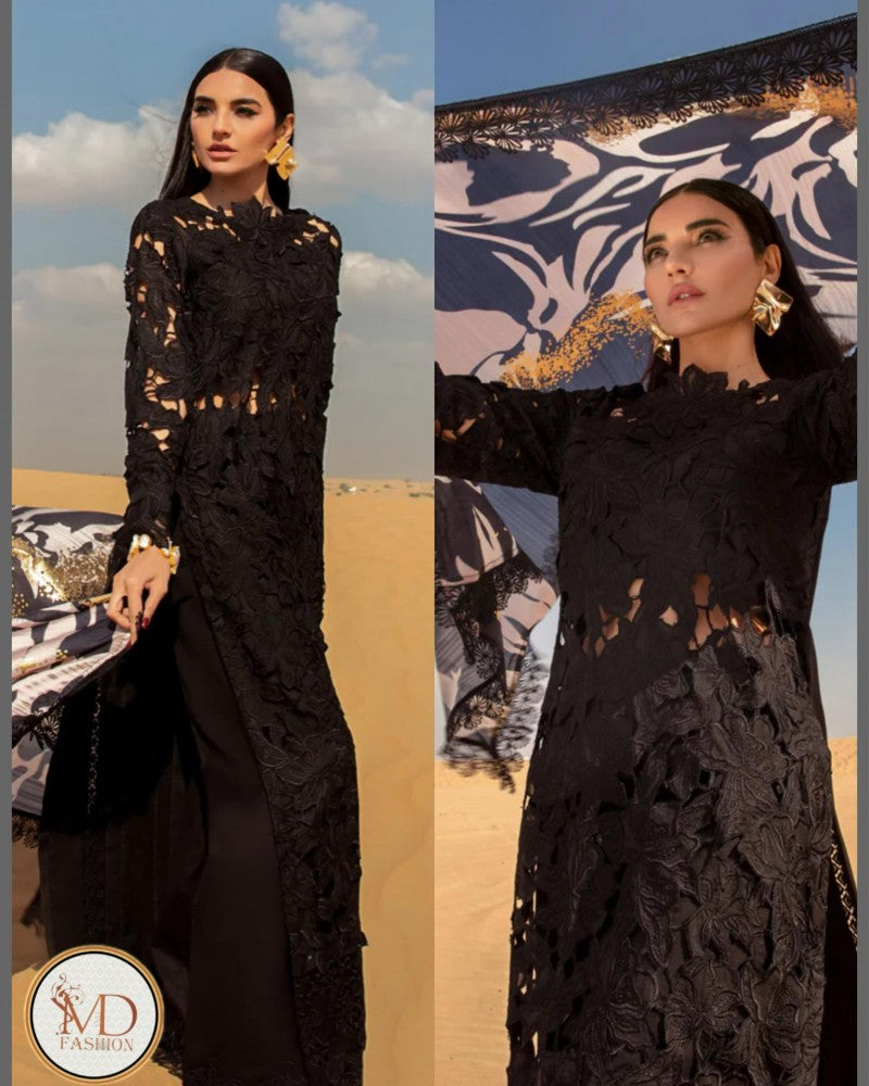 Rang Rasiya ALAYA Black Luxury Lawn