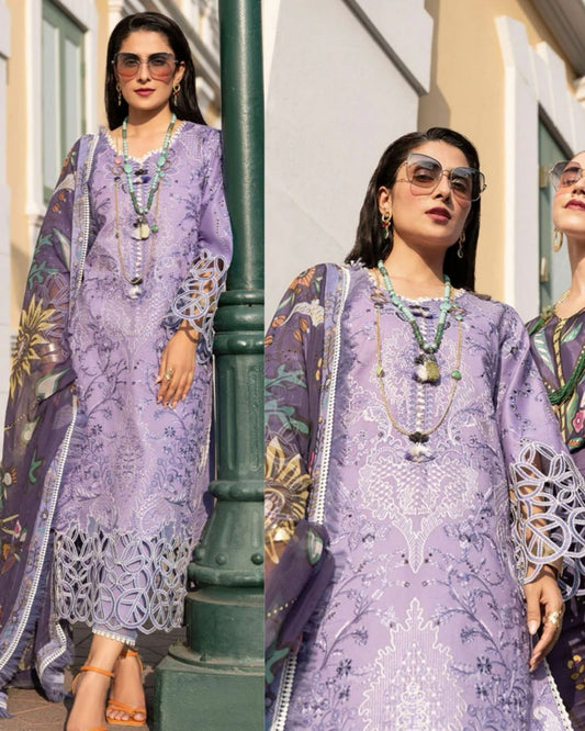 Mushq Ariya PURPLE Luxury Lawn