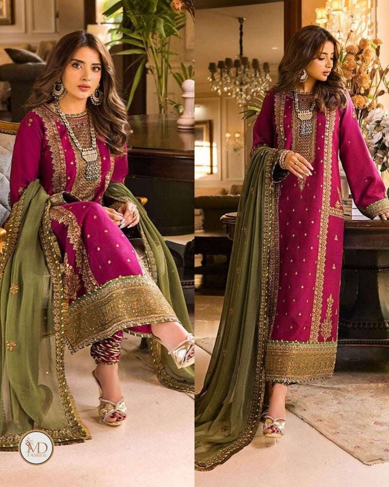 Asim Jofa Maahru & Noorie Embroidered dress