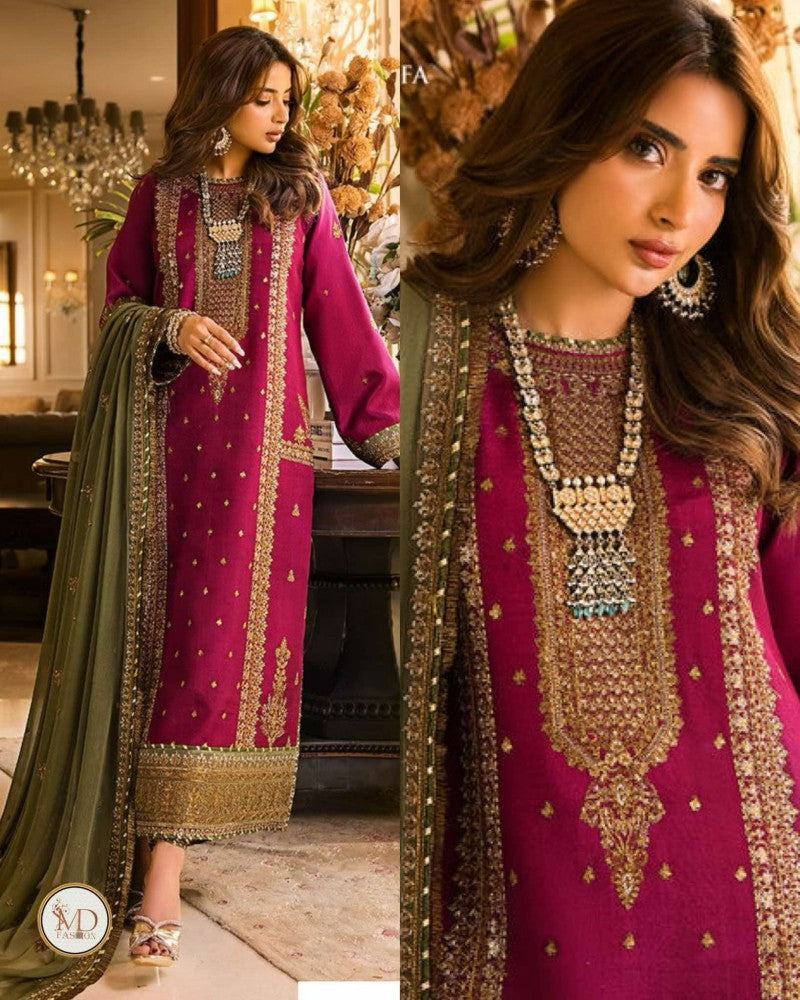 Asim Jofa Maahru & Noorie Embroidered dress