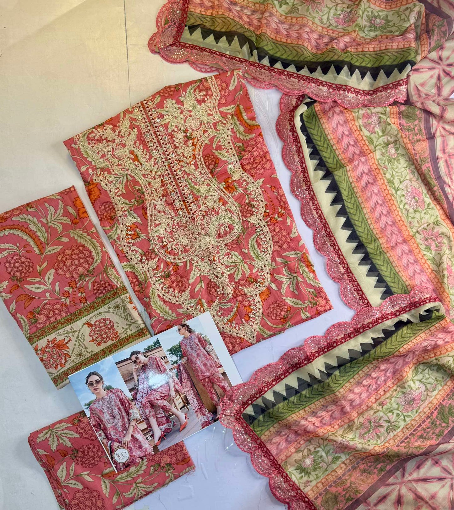 Maria b Lawn 13 A mprint