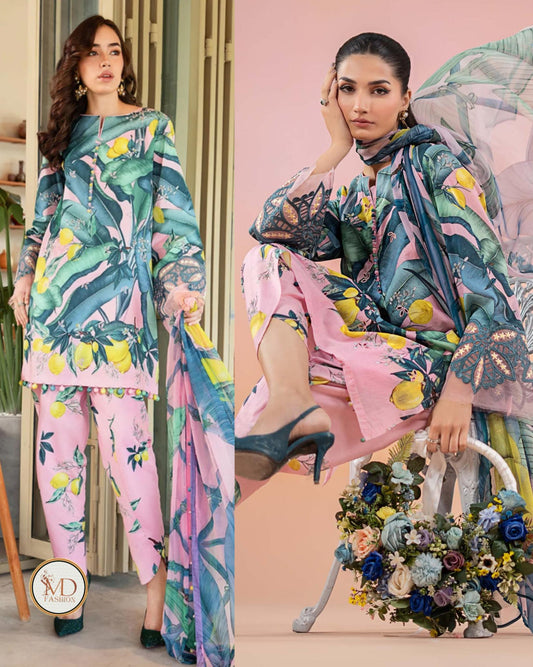 Maria b Lemon Pink 3bmprint