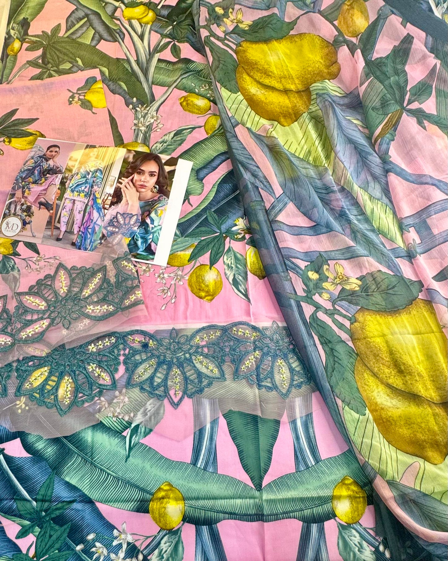 Maria b Lemon Pink 3bmprint